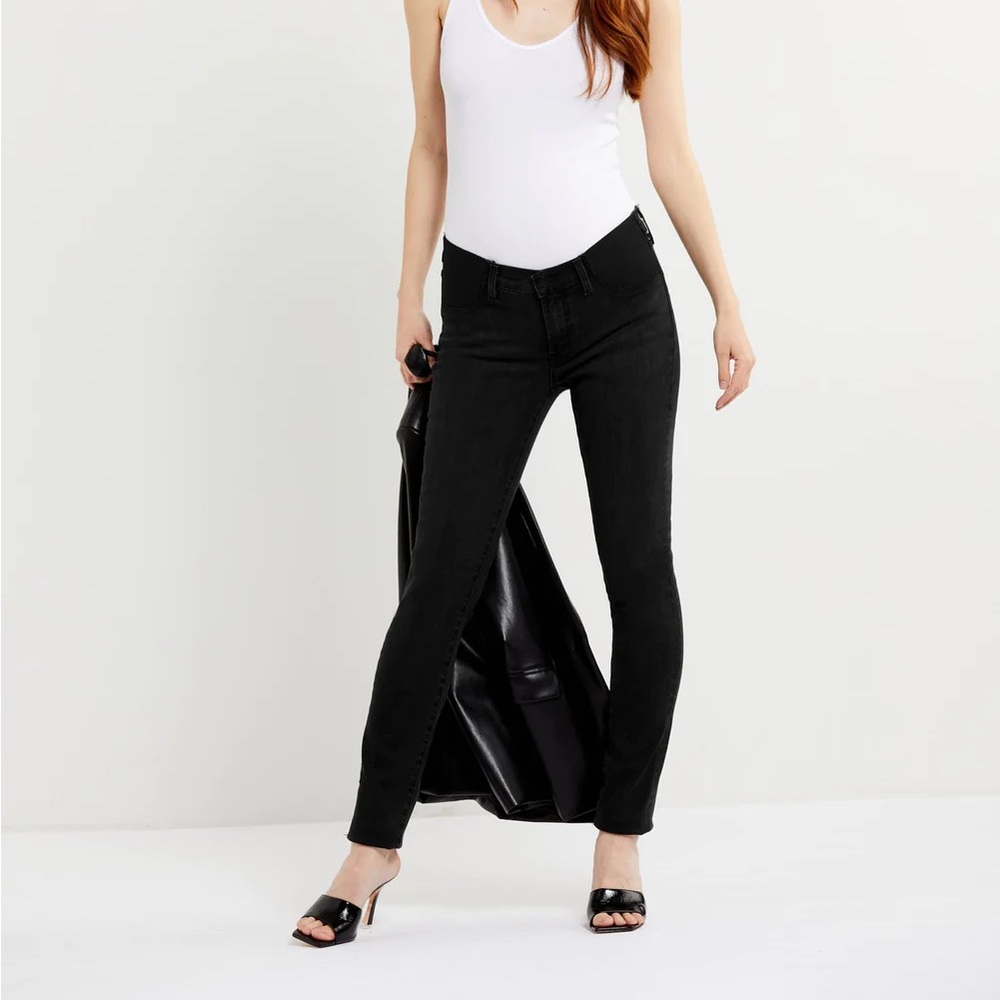 J Brand Side Panel Maternity Jeans